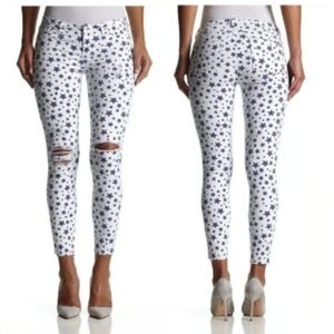 HUDSON Star Patterned Jeans
